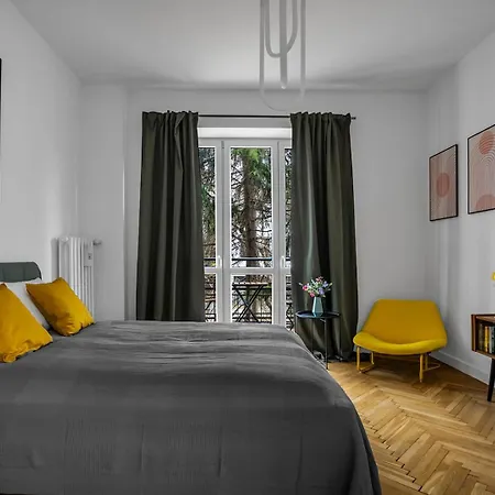 Near River - 58m2, Metro, Balcony Apartmán Varšava