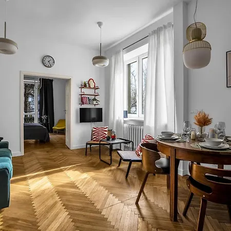 Near River - 58m2, Metro, Balcony Varsavia