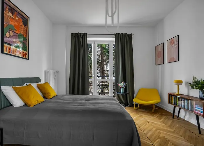 Near River - 58m2, Metro, Balcony Apartament Warszawa