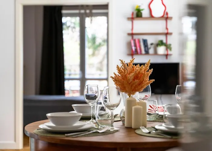 Apartament Near River - 58m2, Metro, Balcony