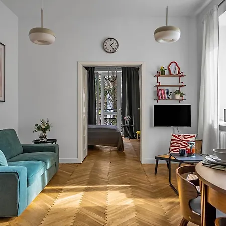 Near River - 58m2, Metro, Balcony * Warschau