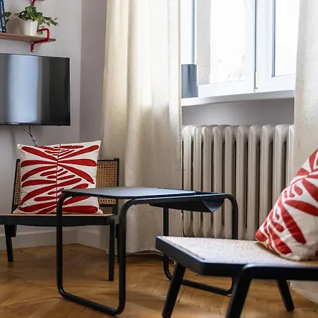 Apartment Near River - 58m2, Metro, Balcony Warsaw